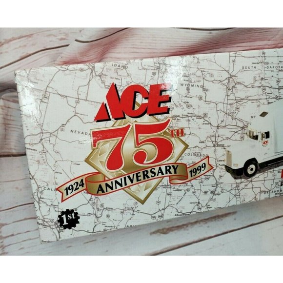 Vintage 1999 Ace Hardware 75th Anniversary Freightliner Tractor w/ 48' Trailer - Picture 3 of 12